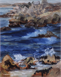 Ocean Spray, plein air