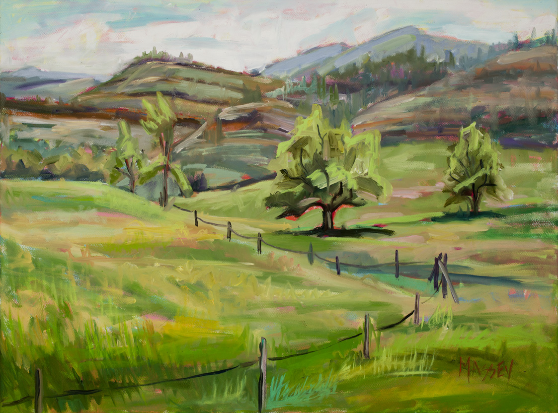 Summer Meadow, plein air