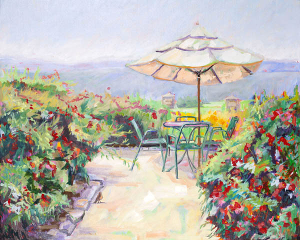 A Summer's Day, 24" x 30", oil on canvas